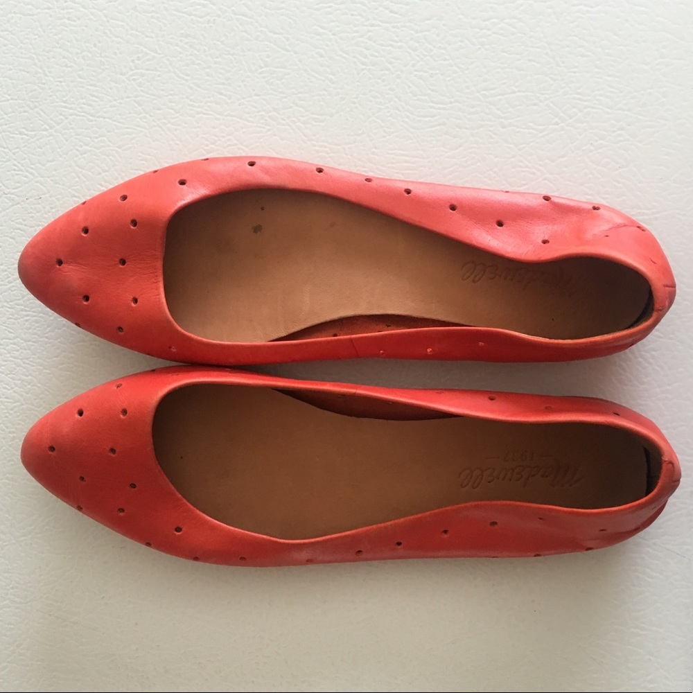 Madewell leather flats